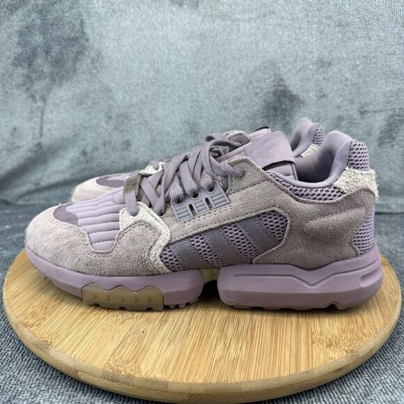 Adidas Torsion Shoes Mens Size 9 Purple Suede Low Top Athletic Sneakers EF4347 main image 7